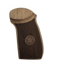 Střenky KSD Makarov NDR ořech s logem