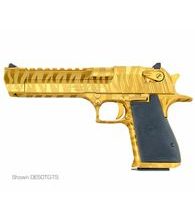 Magnum Research Desert Eagle XIX 6" Gold Tiger Stripes .44 Magnum