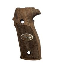 Střenky KSD Sig Sauer P226 ořech se stříbrným logem 2