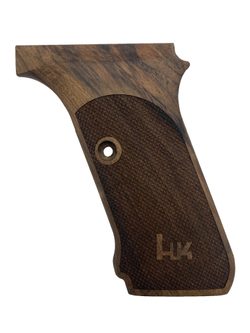 Střenky KSD Heckler & Koch Hk P7, M10 a M13 kořenový ořech s logem