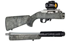 Pažba Hogue Ruger 10/22 TD standard "lesní maskování" Ghillie Green