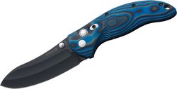 Nůž Hogue EX-04 4" Upswept G-10 Blue Lava