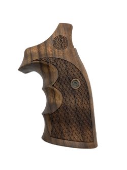 Střenky KSD Smith & Wesson K/L rám square butt Classic ořech s logem 2