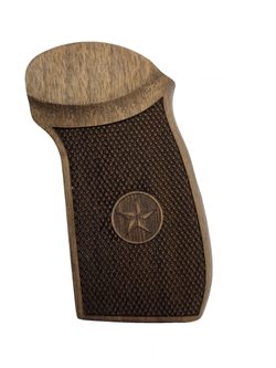 Střenky KSD Makarov NDR ořech s logem