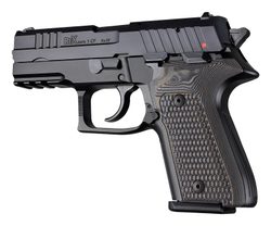 Střenky Hogue Arex REX Zero Compact 1 Piranha G10 černo-šedá