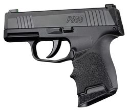 Střenky Hogue HandAll Sig Sauer P365 a Ruger LCP MAX černé