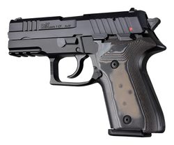 Střenky Hogue Arex REX Zero Compact 1 G10 černo-šedá