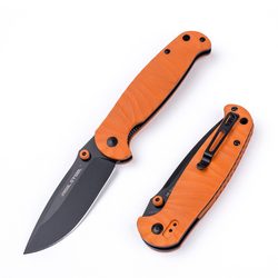 Nůž Real Steel H6 SE II Orange Stonewash