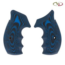 Střenky VZ Grips Smith & Wesson K/L rám round butt Tactical Diamond - Black Blue