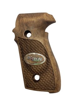 Střenky KSD Sig Sauer P228/229 ořech se stříbrným logem 3