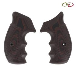 Střenky VZ Grips Smith & Wesson K/L rám round butt Tactical Diamond - Black Cherry