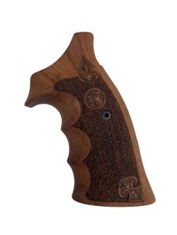 Střenky KSD Smith & Wesson K/L rám round butt rosewood s logem úzký