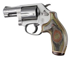 Střenky Hogue Smith & Wesson J rám round butt Lamo Camo dlouhé zdrsněné