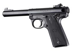 Střenky Hogue Ruger 22/45 MKIV černé panely