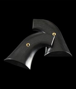 Střenky Hogue Ruger New Vaquero/Blackhawk/ SASS Vaquero - XR3 černá micarta