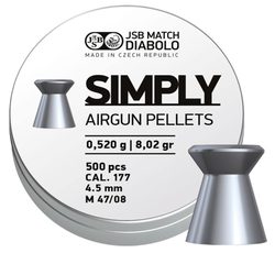 Diabolky JSB Simply 4,50mm 5,20g