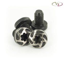 Šroubky VZ Grips 1911 Govt. & Officer Turbo BW Blackwash