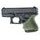 Návlek Hogue HandAll Glock 26, 27, 29, 33, 39 Gen. 3-4 (Zelená)