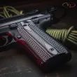 Střenky VZ Grips Ruger 22/45 MK IV Double Diamond G10 - Black Gray