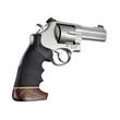 Střenky Hogue Smith & Wesson N rám round butt černé s dřevěnou botkou