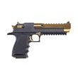 Magnum Research Desert Eagle XIX 6" Black and Gold .50 AE