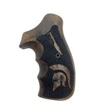 Střenky KSD Smith & Wesson N rám round butt ořech s motivem