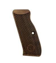 Střenky KSD CZ 75/85 ořech s logem 2