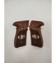 Střenky KSD Sig Sauer P228/229 ořech se stříbrným logem 2