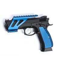 Pažbičky pro CZ-75 blow back modré