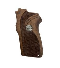 Střenky KSD Smith & Wesson 6906 ořech se stříbrným logem