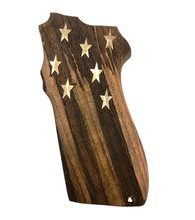 Střenky KSD Smith & Wesson 909, 3904 a 3906 ořech se stříbrnými hvězdami