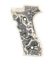 Střenky KSD Zigana T Sport bílý akrylát s motivem