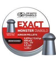 Diabolky JSB Exact Monster Redesigned 4,52mm 400ks