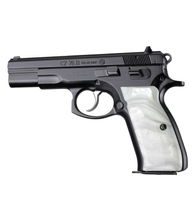 Střenky Hogue CZ 75 polymer "perleť"