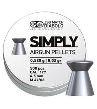 Diabolky JSB Simply 4,50mm 5,20g