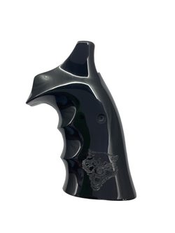 Střenky KSD Smith & Wesson K/L rám round butt černý akrylát s motivem