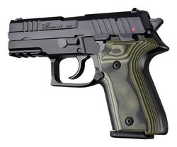 Střenky Hogue Arex REX Zero Compact 1 G10 zelená