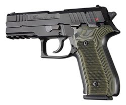 Střenky Hogue Arex REX Zero Standard 1 G10 zelená diamant