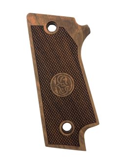 Střenky KSD Beretta 92S s pojistkou ořech s logem