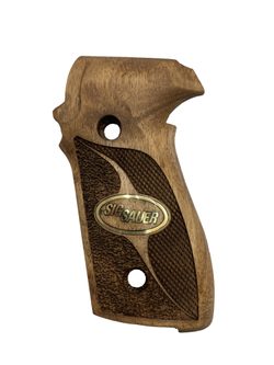 Střenky KSD Sig Sauer P228/229 ořech s bronzovým logem 3