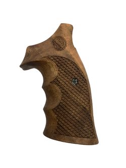 Střenky KSD Smith & Wesson K/L rám round butt ořech s logem 2