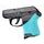 Návlek Hogue HandAll Hybrid Ruger LCP .380 (Aqua modrá)