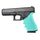 Návlek Hogue HandAll pro Glock 17, 18, 19X, 20, 21, 22, 24, 31, 34, 35, 40, 41, 45, 47 Gen. 1-2-5 (Aqua modrá)
