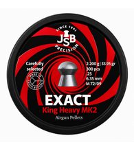 Diabolky JSB Exact King Heavy MKII 6,35mm 300ks