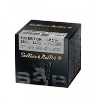 Puškový náboj S&B .303 British FMJ 180 grs / 11,7g 50ks