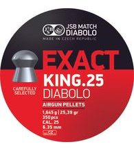 Diabolky JSB Exact King 6,35mm 350ks