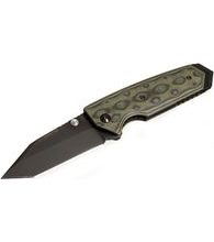 Nůž Hogue EX-02 3.375" Tanto Thumb G-10 G-Mascus Green