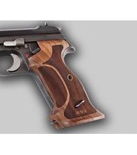 Střenky KSD Sig Sauer P210 Target ořech s logem