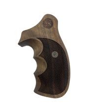 Střenky KSD Smith & Wesson K/L rám round butt ořech s logem 3