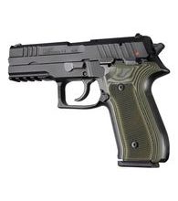 Střenky Hogue Arex REX Zero Standard 1 G10 zelená diamant